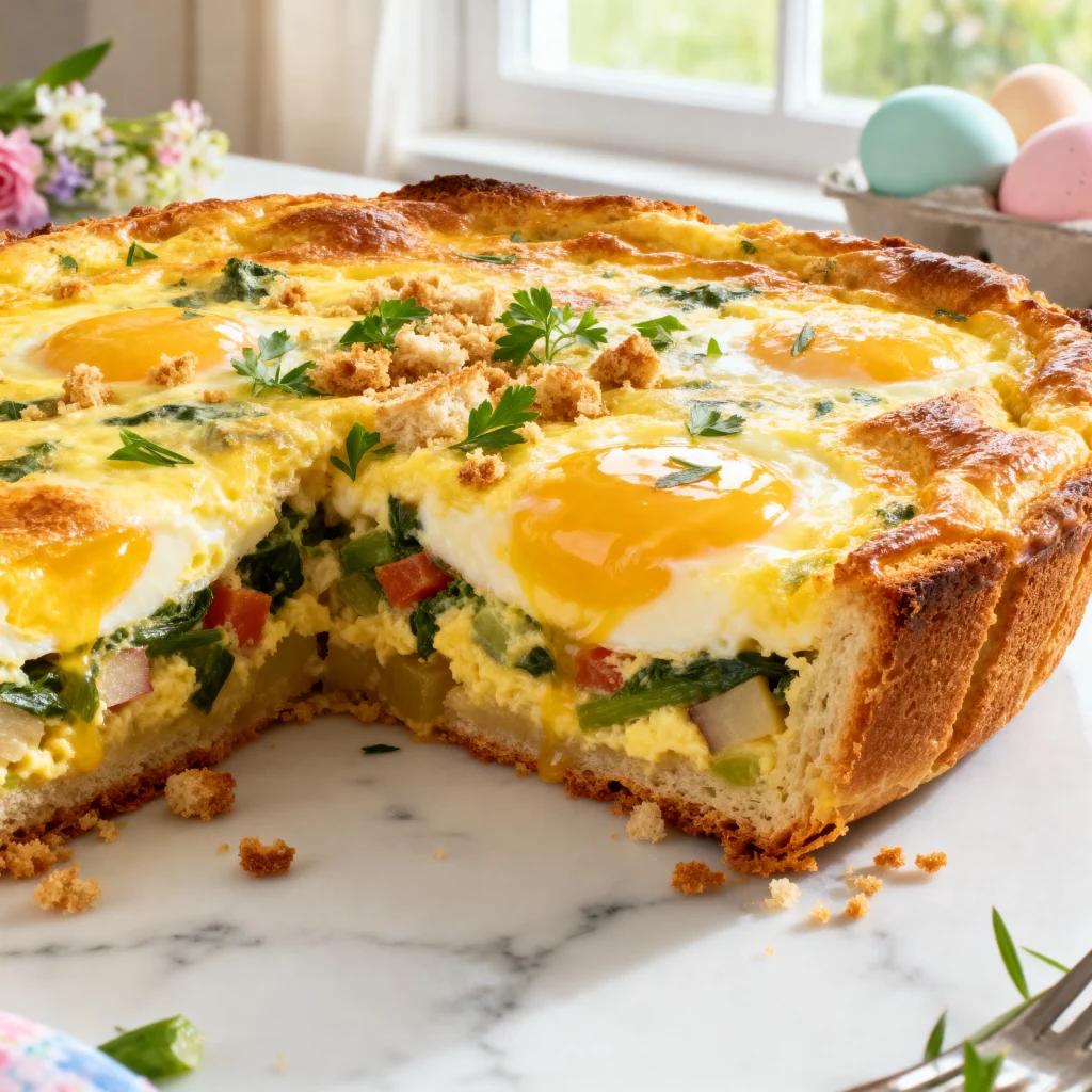 Healthy Easter Brunch Casserole 1 creation 2570498846 - Healthy Easter Brunch Casserole