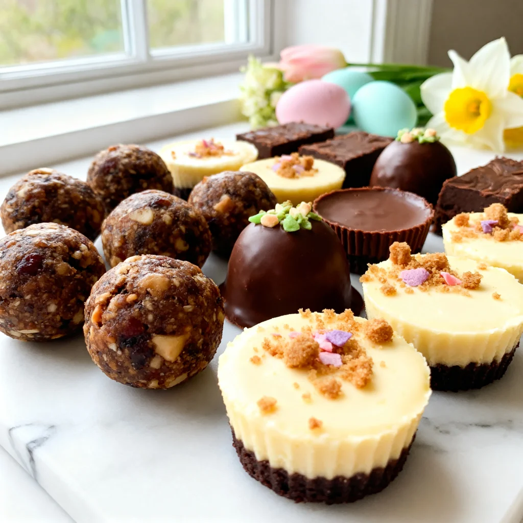 creation 2570511193 - High Protein Easter Dessert Board Meal Prep