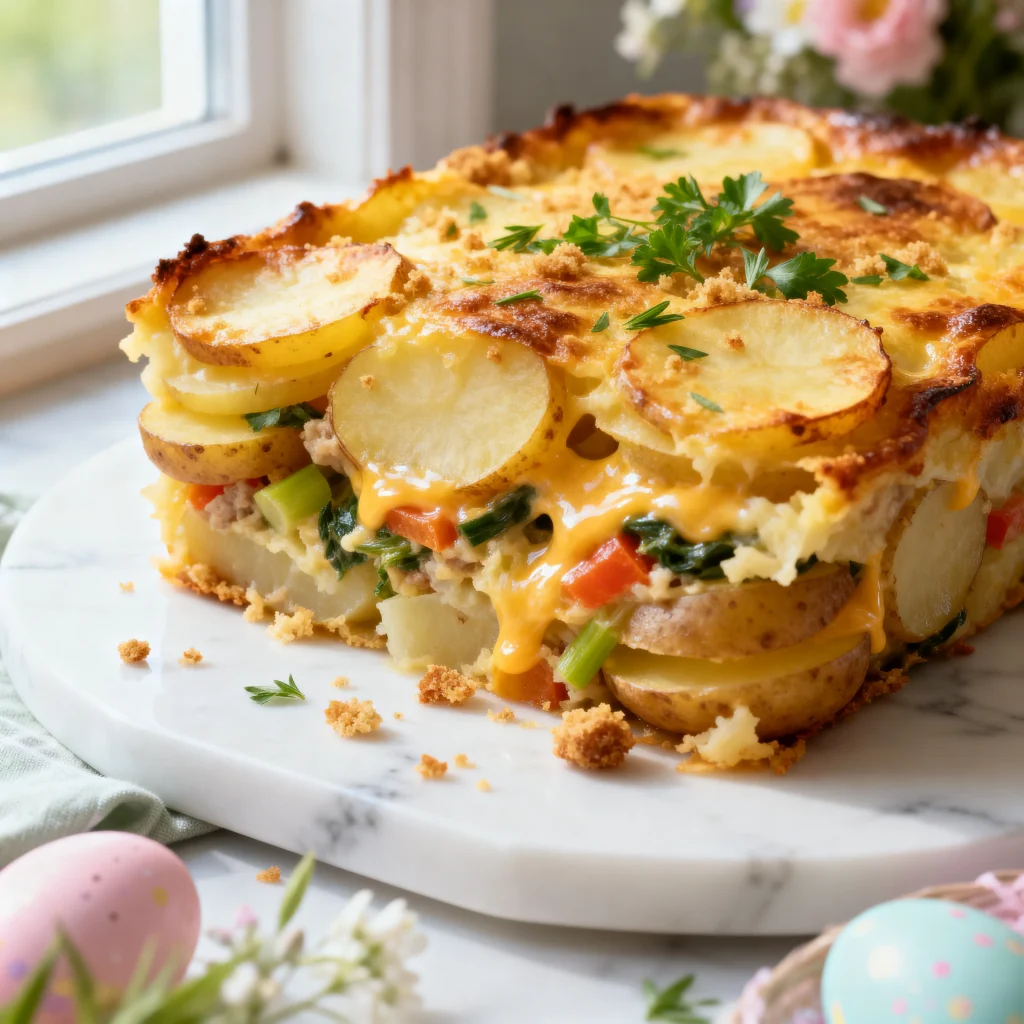 creation 2570512492 - Healthy Easter Potato Casserole