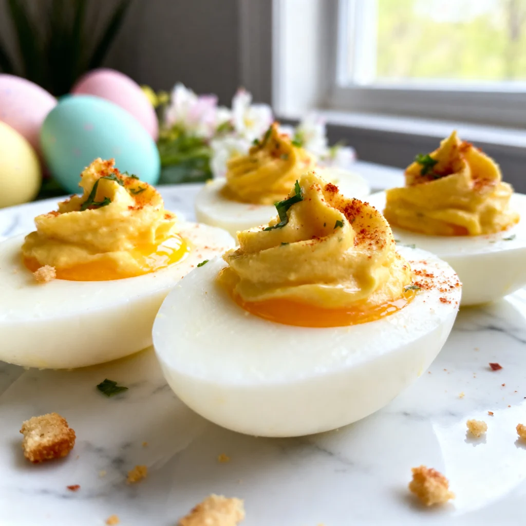 Make Ahead Easter Deviled Eggs 1 creation 2570573434 - Make Ahead Easter Deviled Eggs