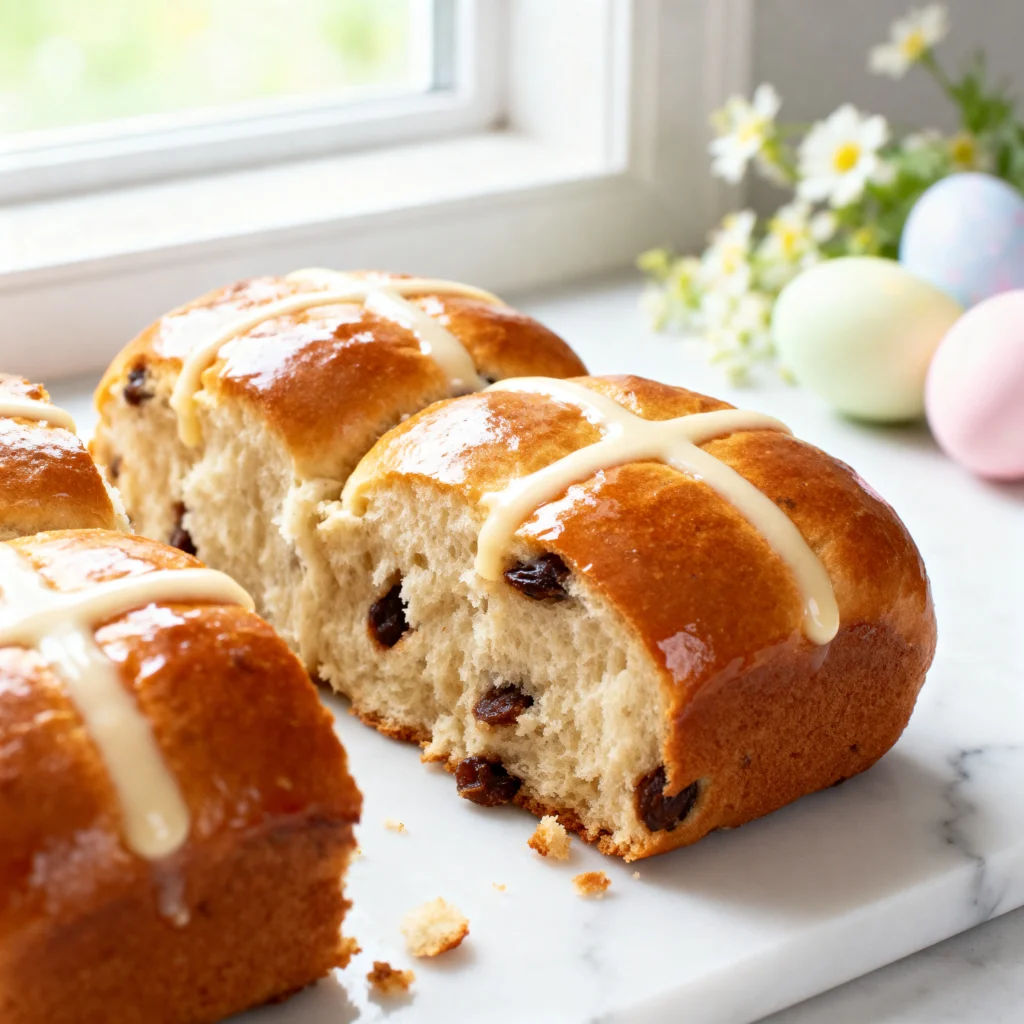 Make Ahead Hot Cross Buns 1 creation 2570576006 - Make Ahead Hot Cross Buns