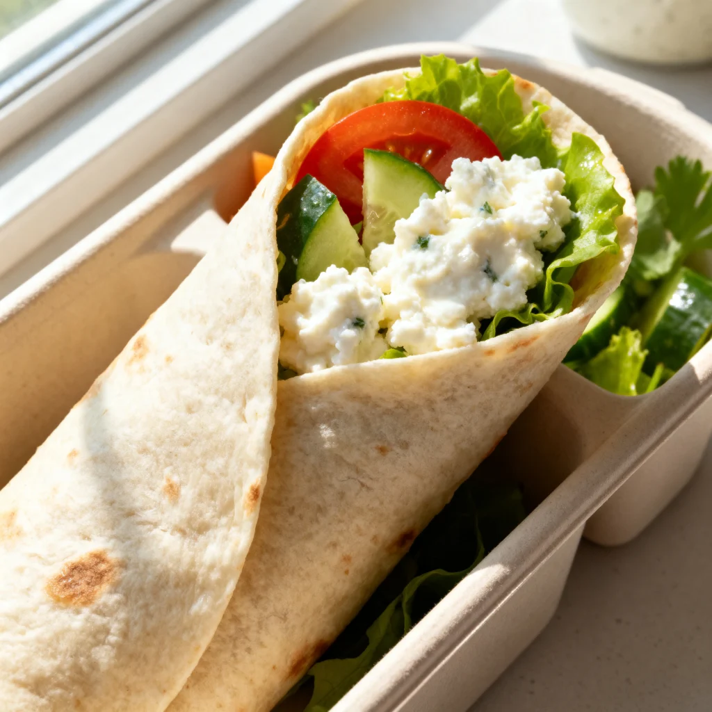 Vegan Cottage Cheese Wrap 1 creation 2570704783 - Vegan Cottage Cheese Wrap