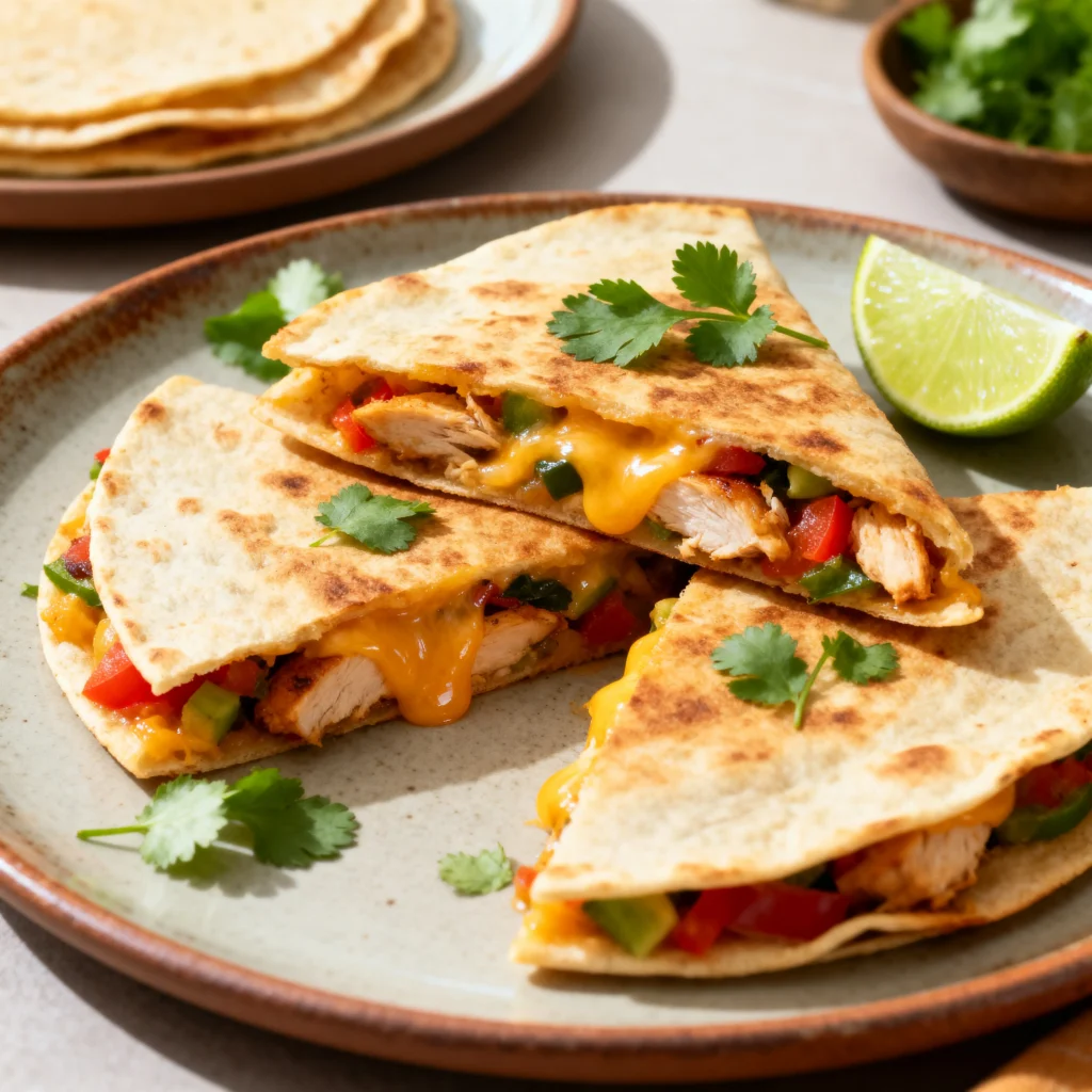 creation 2570761894 - Easy Chicken Quesadilla