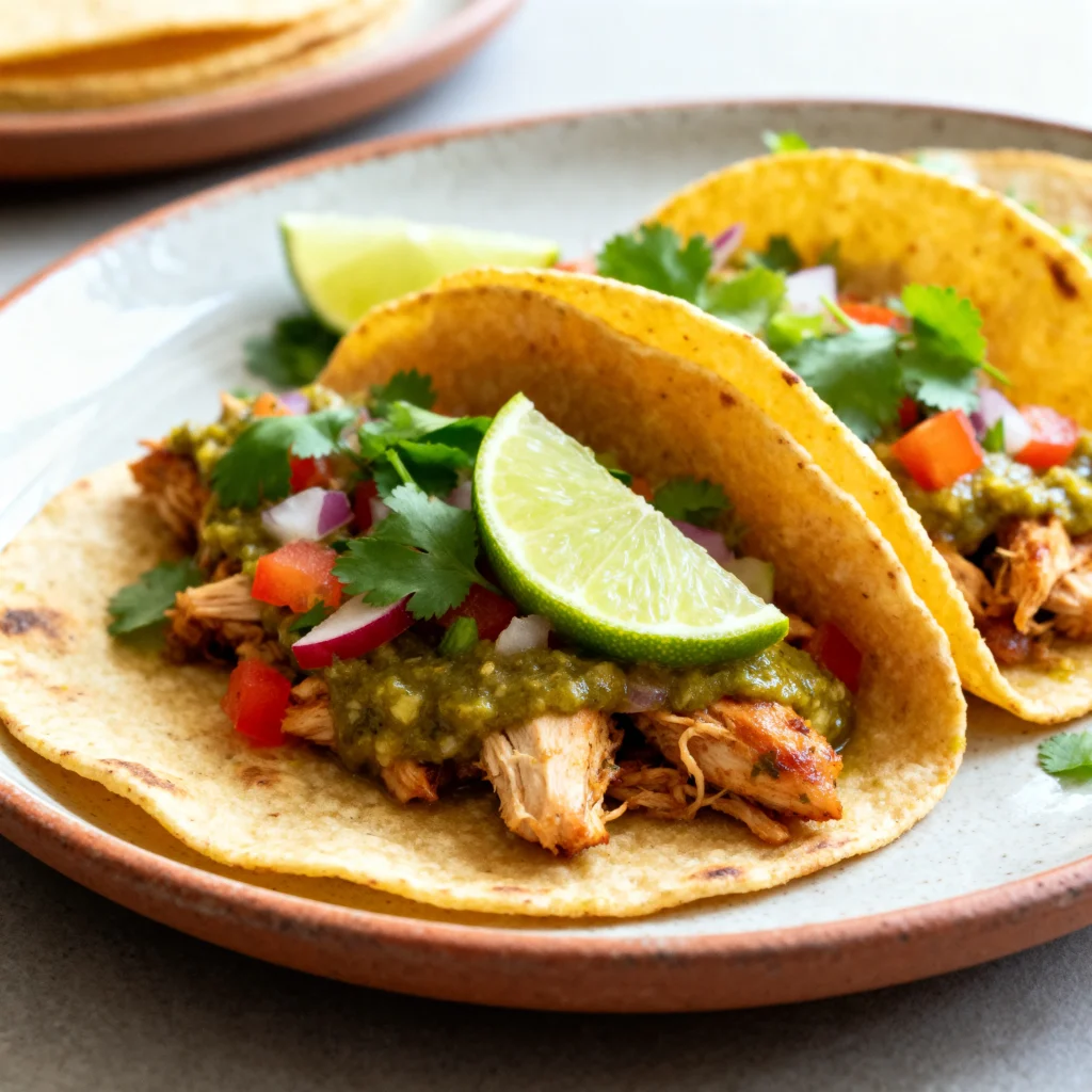 creation 2570778176 - Salsa Verde Chicken Tacos