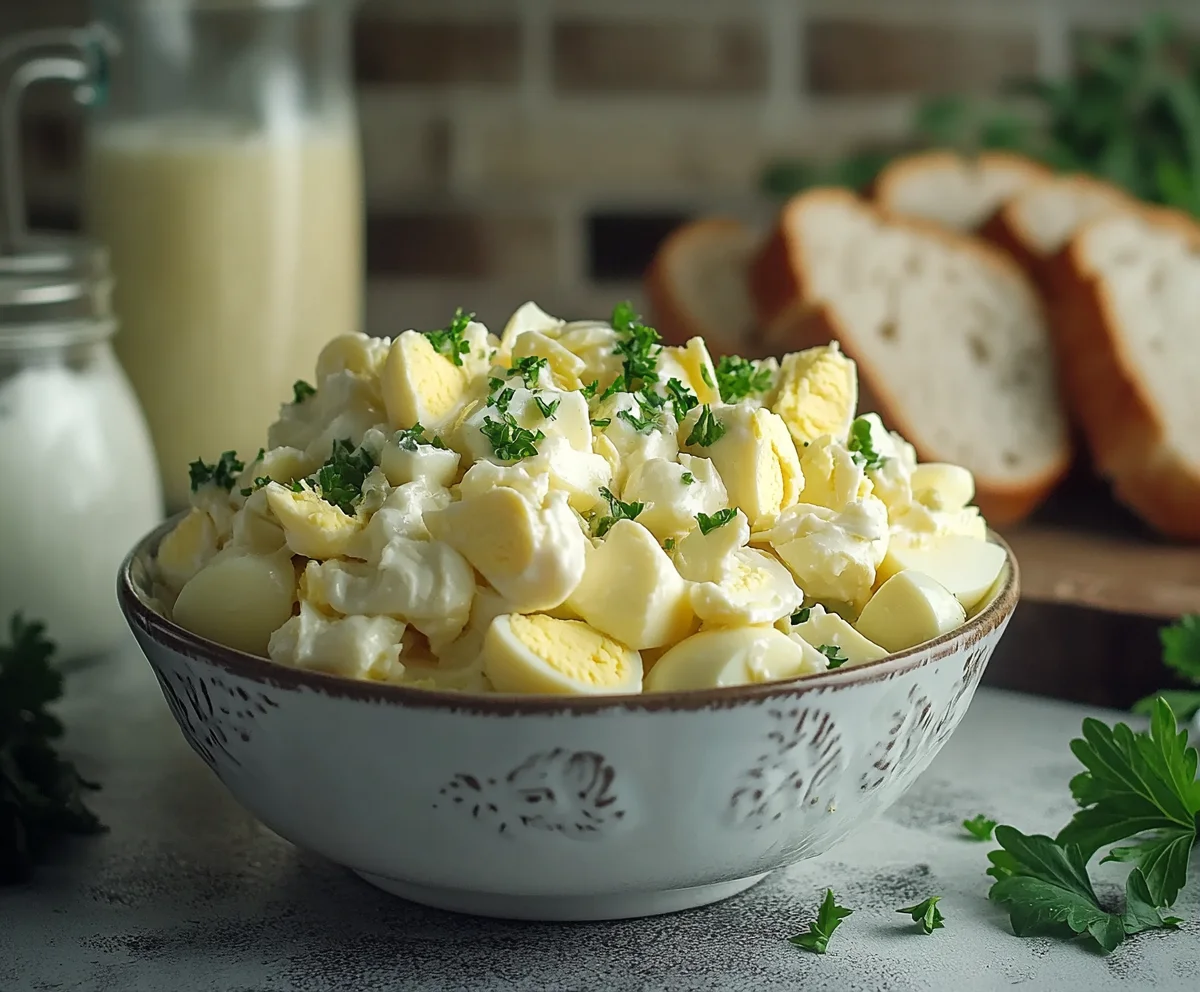 What Are the Ingredients in an Egg Salad