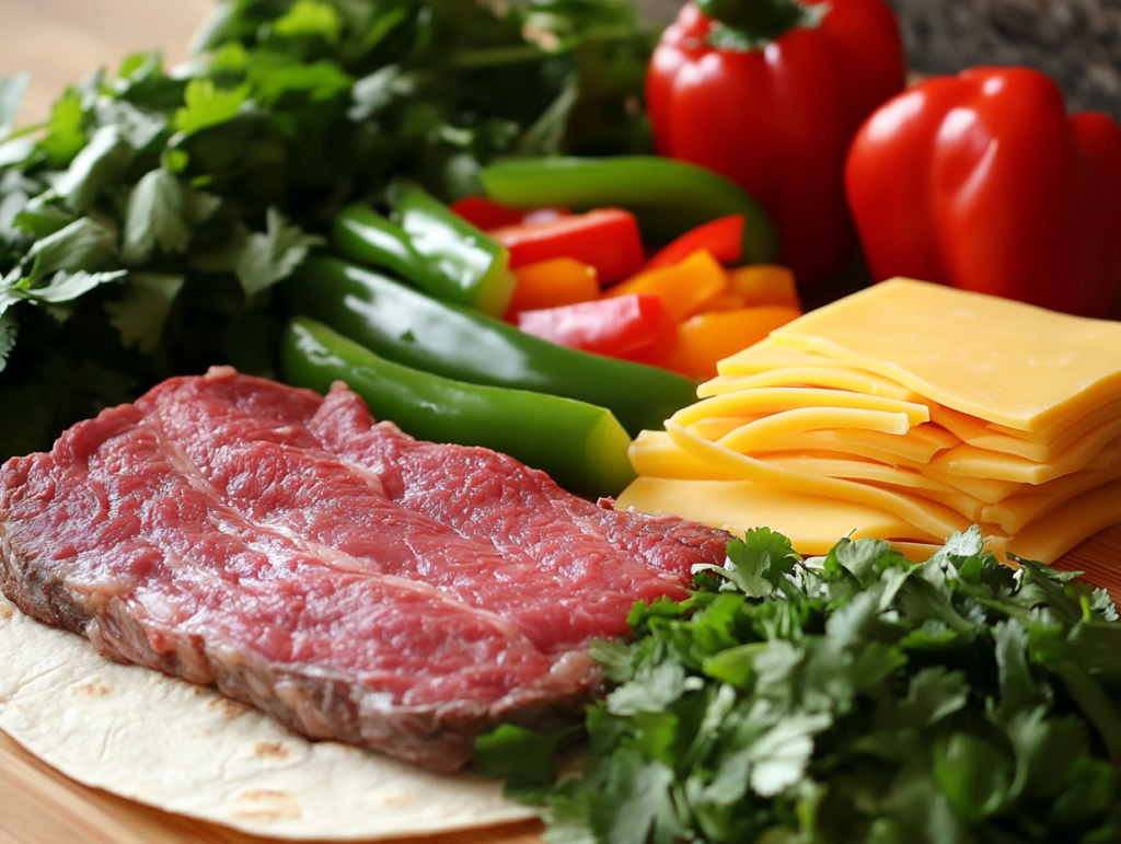 steak grilled cheese burrito ingredients