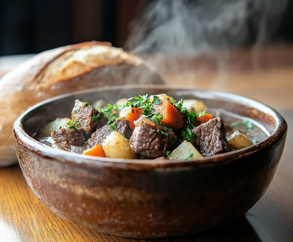 Can I add chicken broth to beef stew