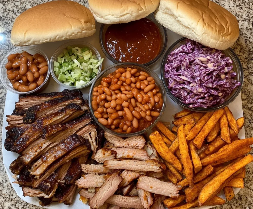 Best Sides to Serve with Pulled Pork Sandwiches ingredients