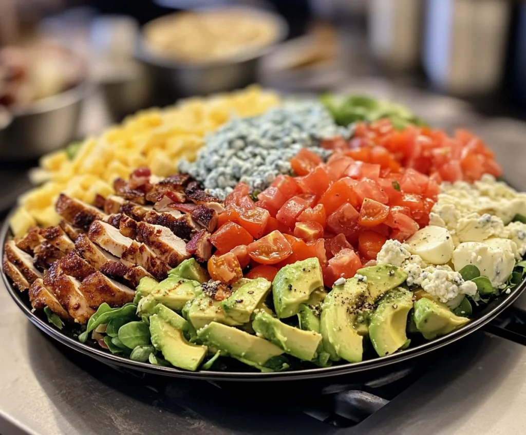 Cobb salad calories cooking