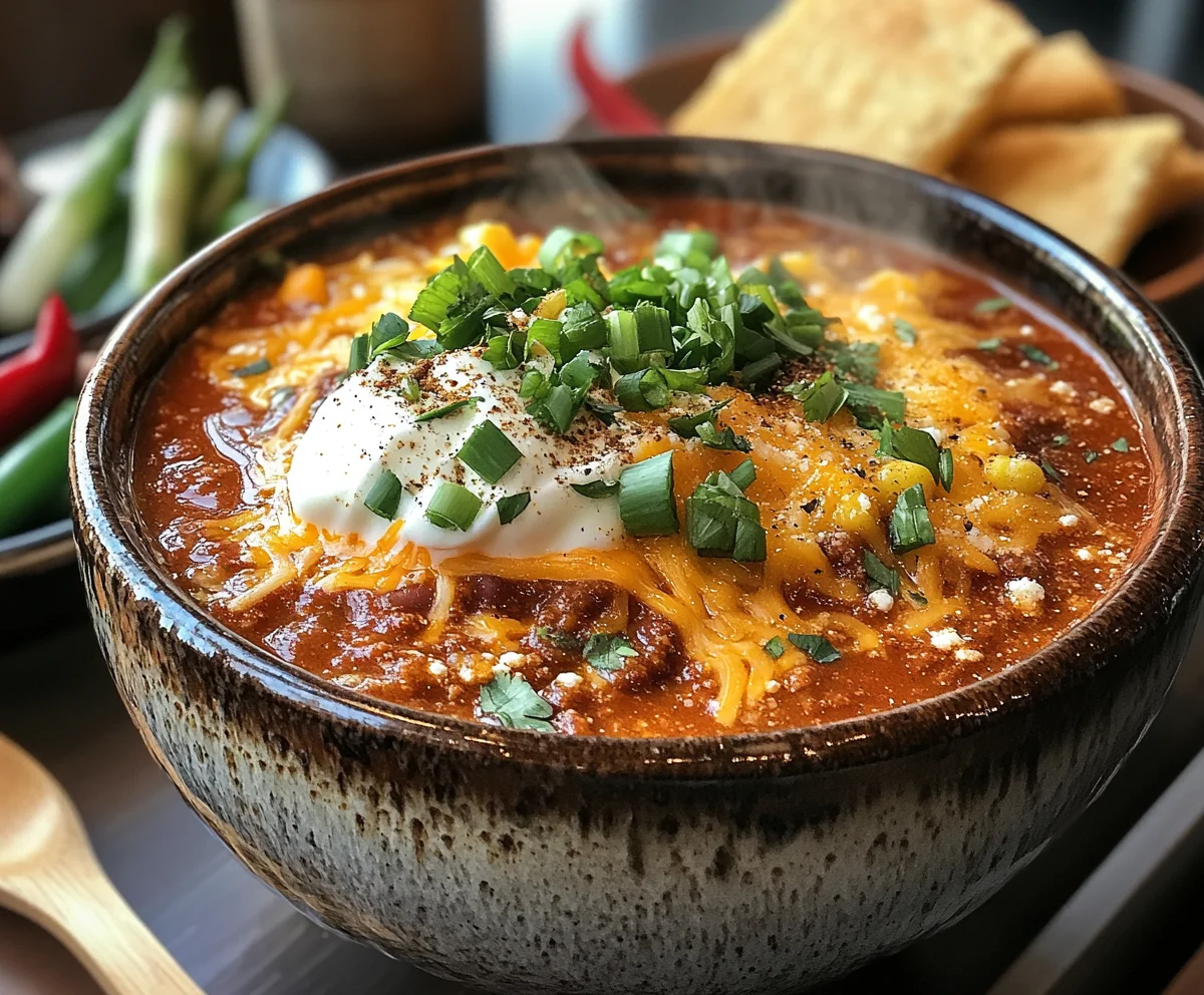 What is the secret to really good chili