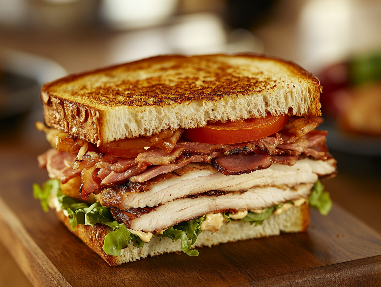 turkey club sandwich​