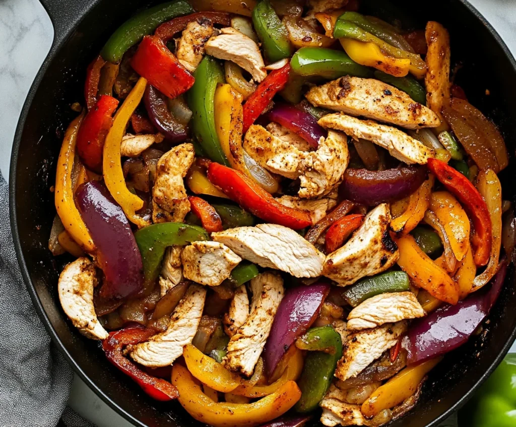 What Do Chicken Fajitas Contain?