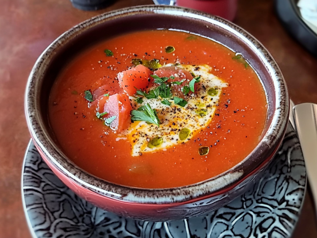 Tomato Soup cooking