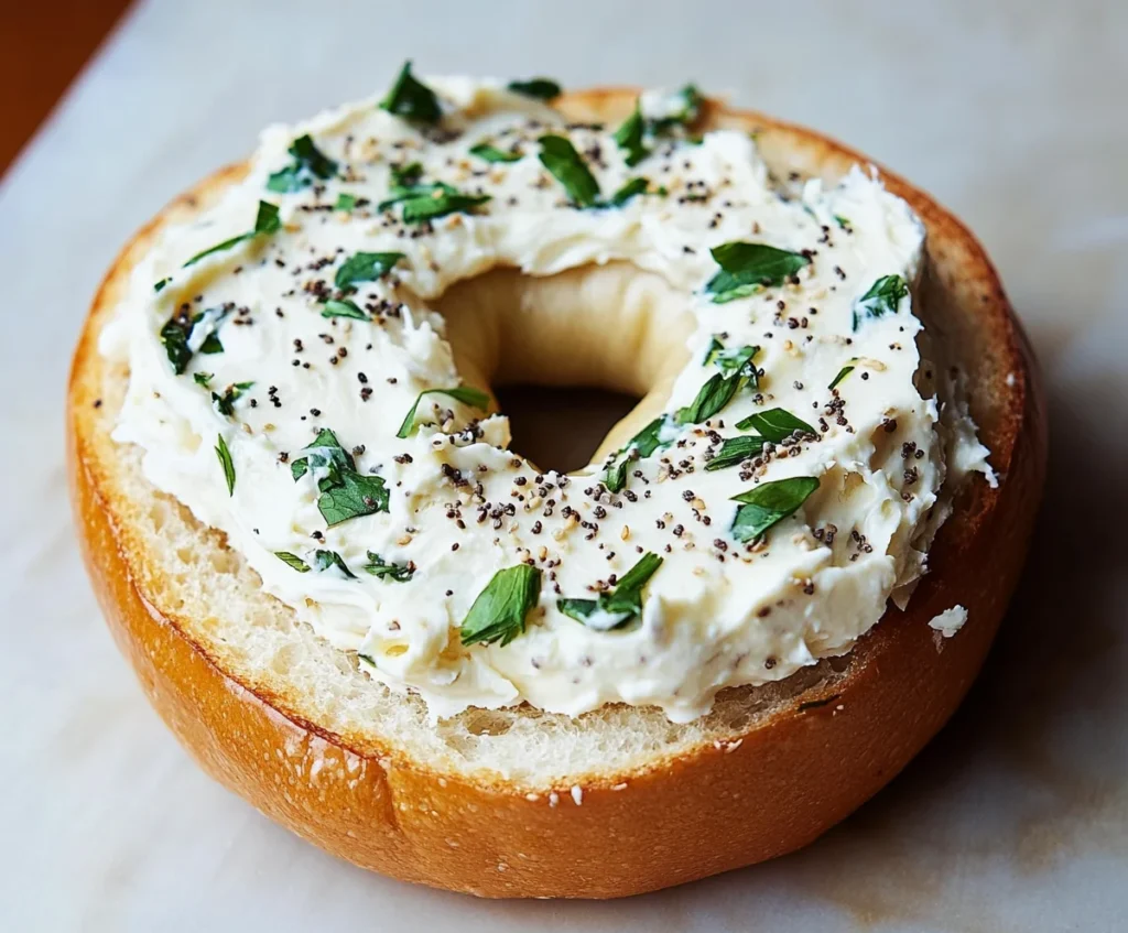 What is good on a bagel with cream cheese