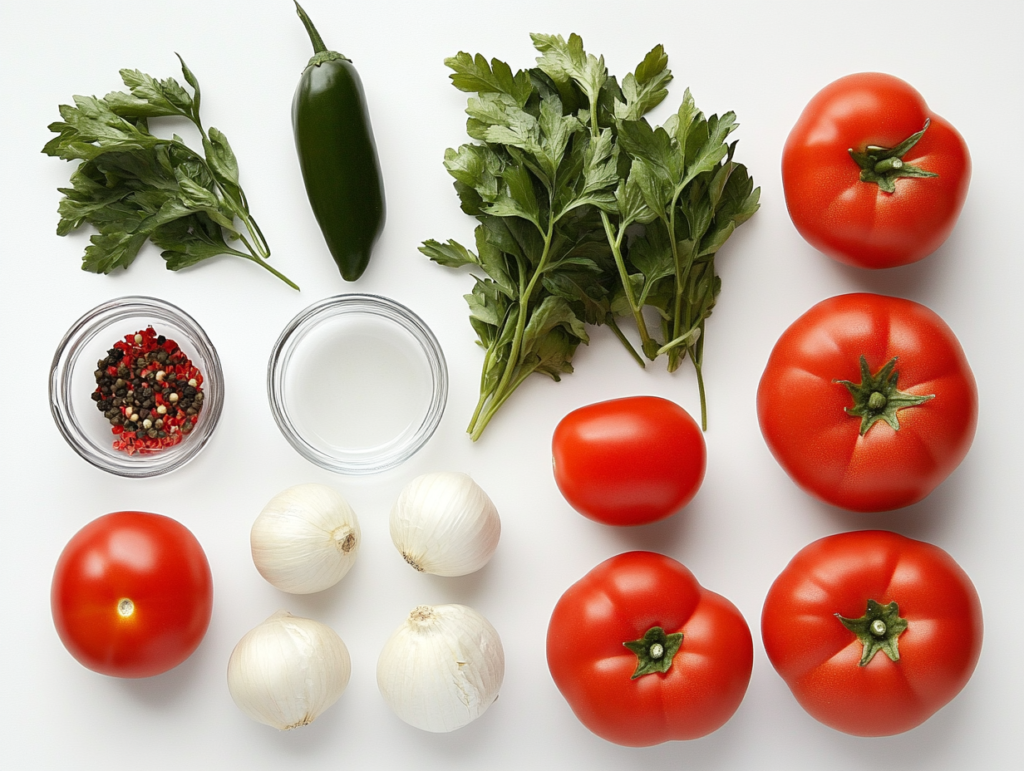 Tomato Soup ingredients