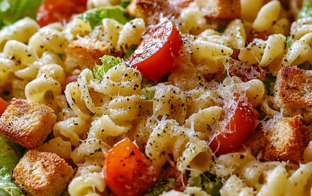 caesar pasta salad​