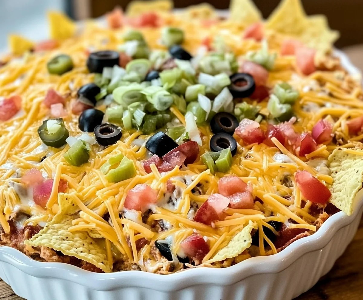 Taco dip recipe