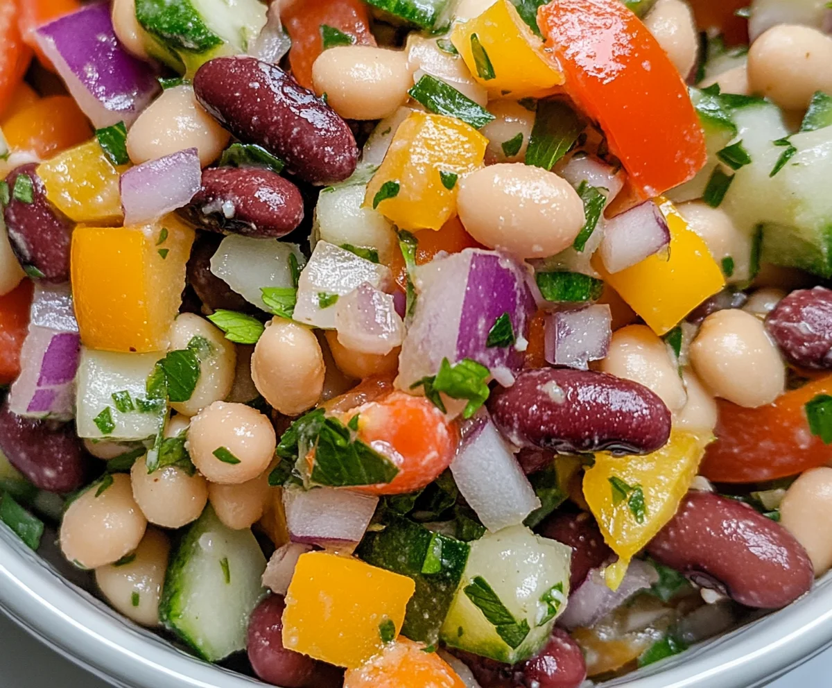 Dense Bean Salad Recipe