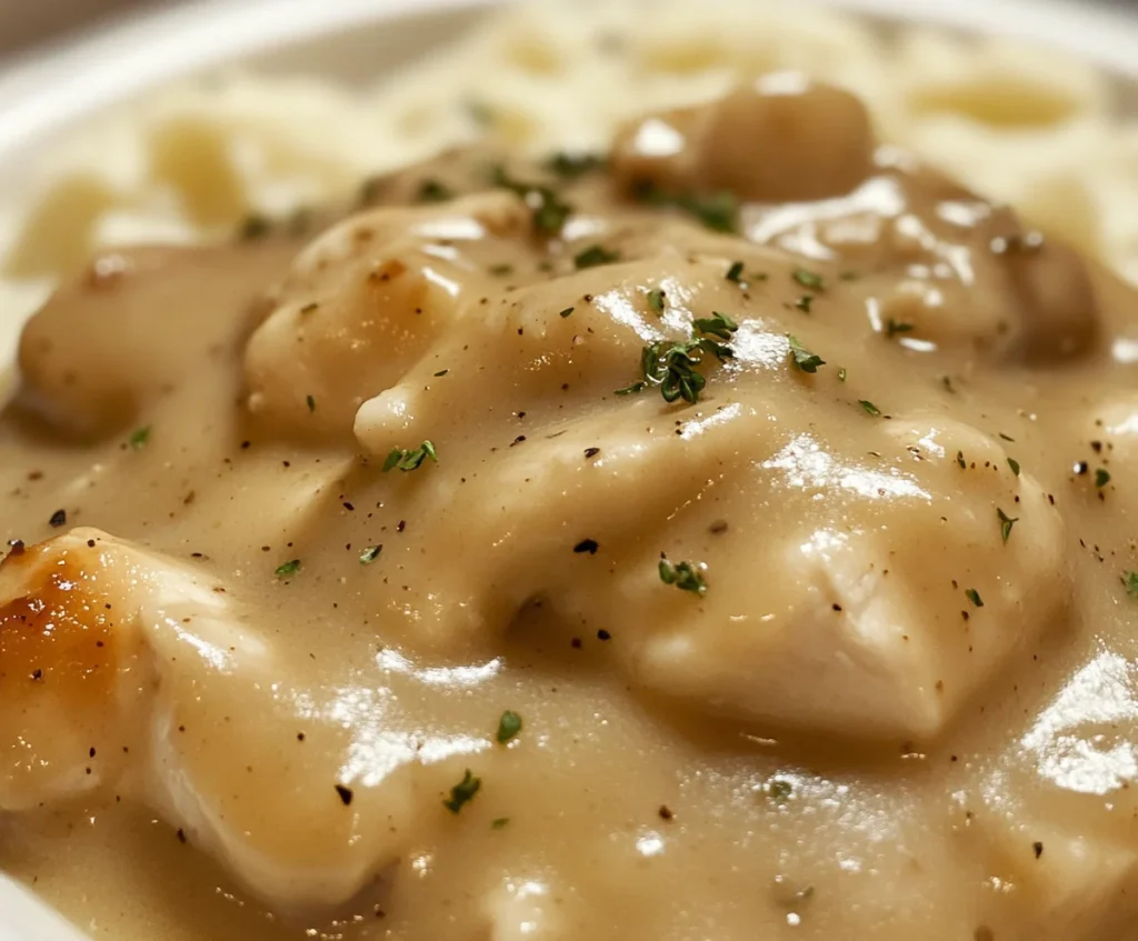 Chicken and gravy recipe