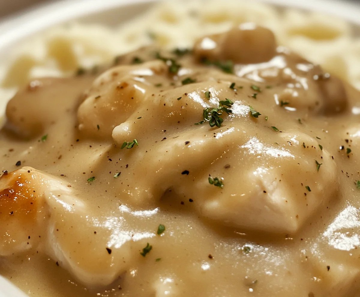 Chicken and gravy recipe