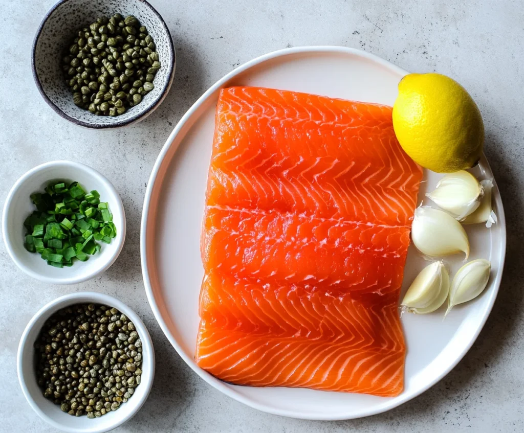 Steelhead Trout Recipe ingredients