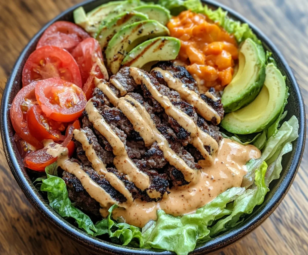Burger Bowl Recipe: A Delicious, Low-Carb Take on the Classic Burger 2 burger bowl recipe