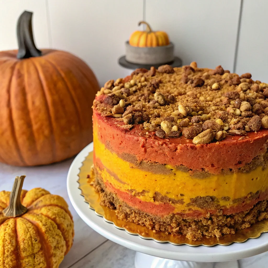 Pumpkin Crunch Cake