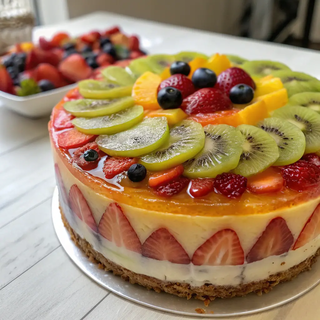 Fruit cocktail cake recipe with moist texture and vibrant fruit pieces