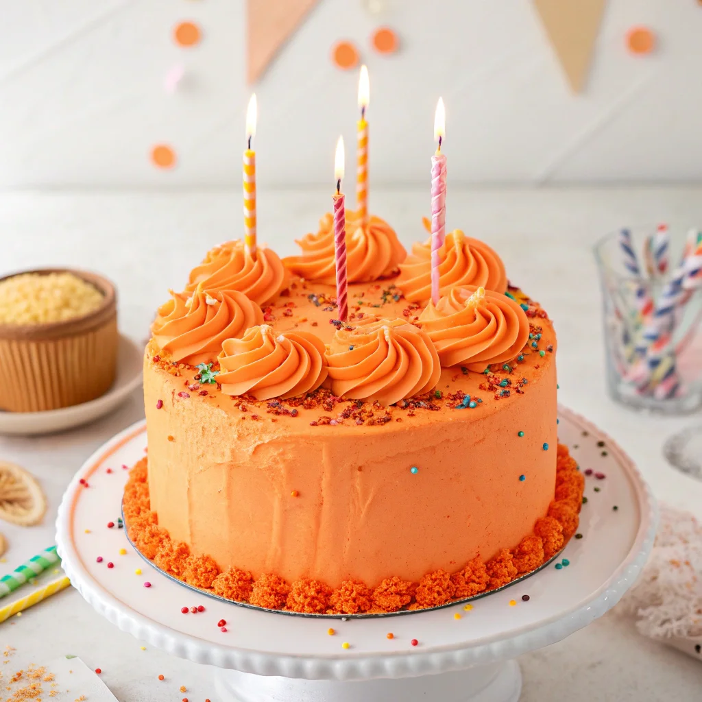 birthday Orange cakes