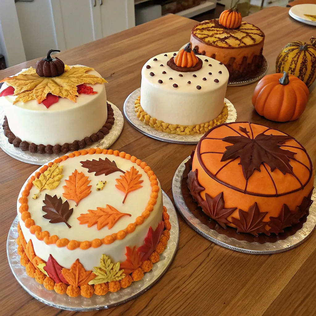 fall cakes