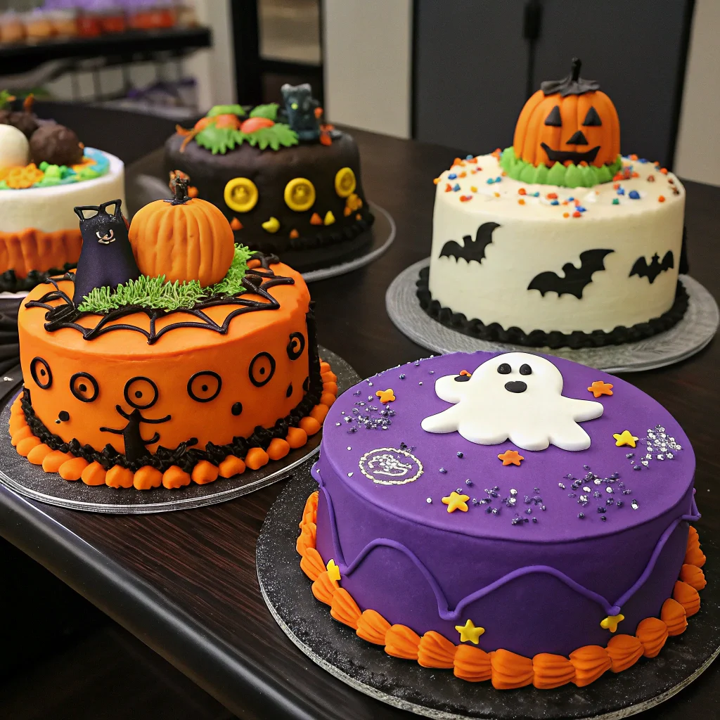 halloween cakes