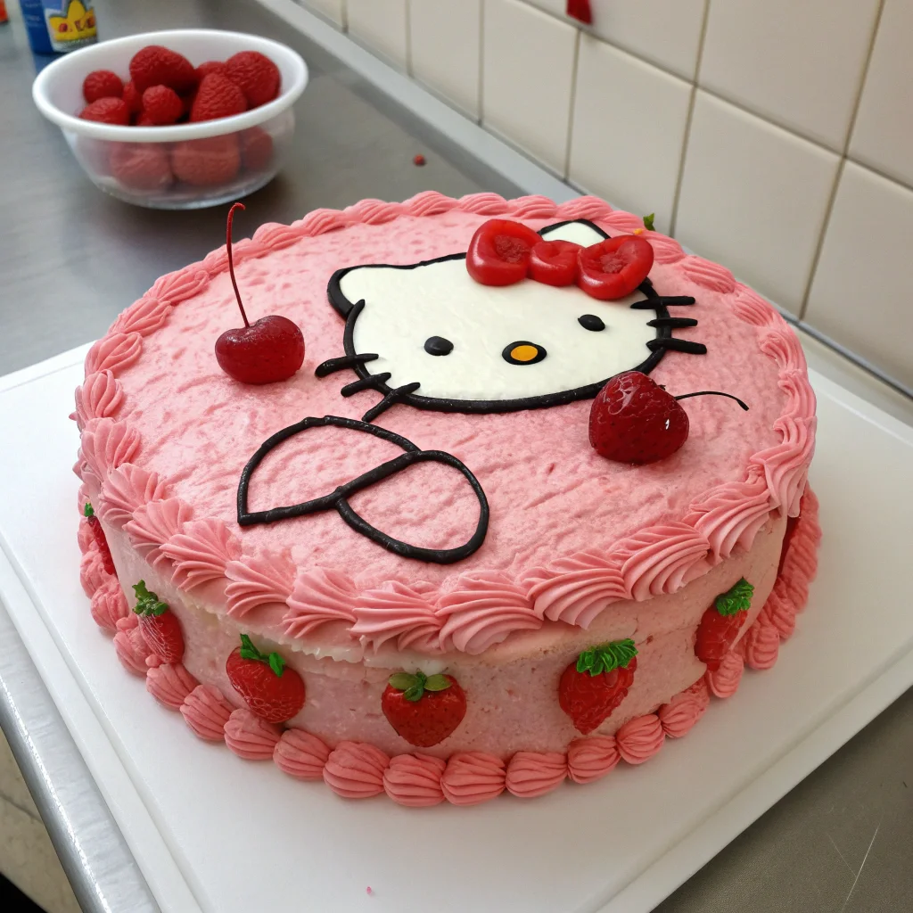 hello kitty cake