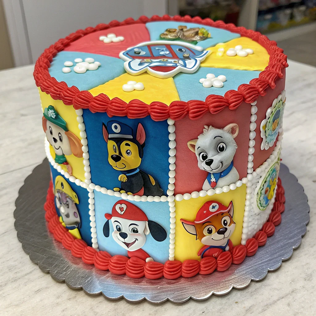paw patrol cake