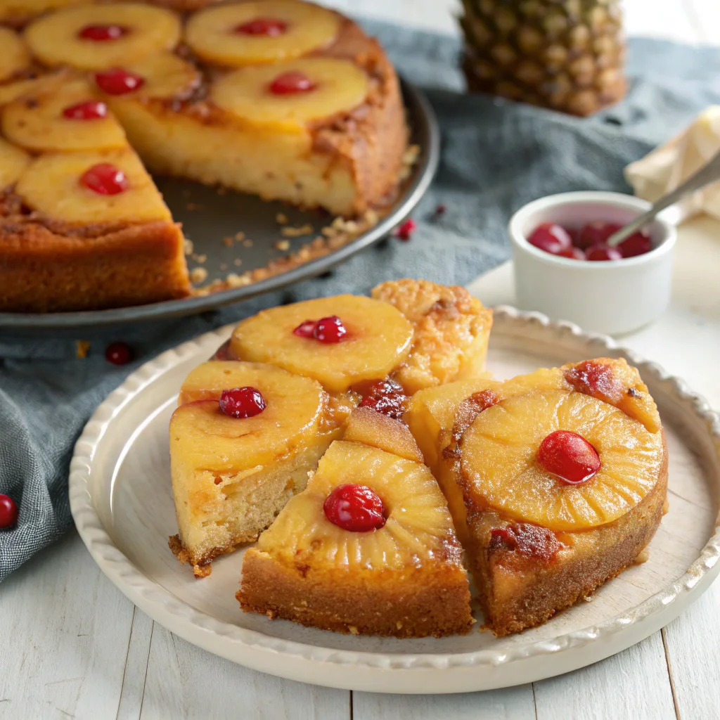pineapple upside down cake recipe