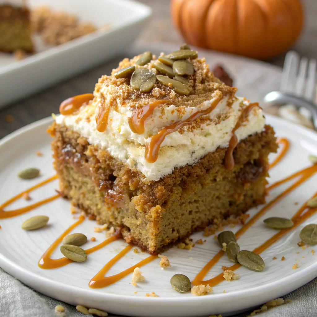 pumpkin dump cake