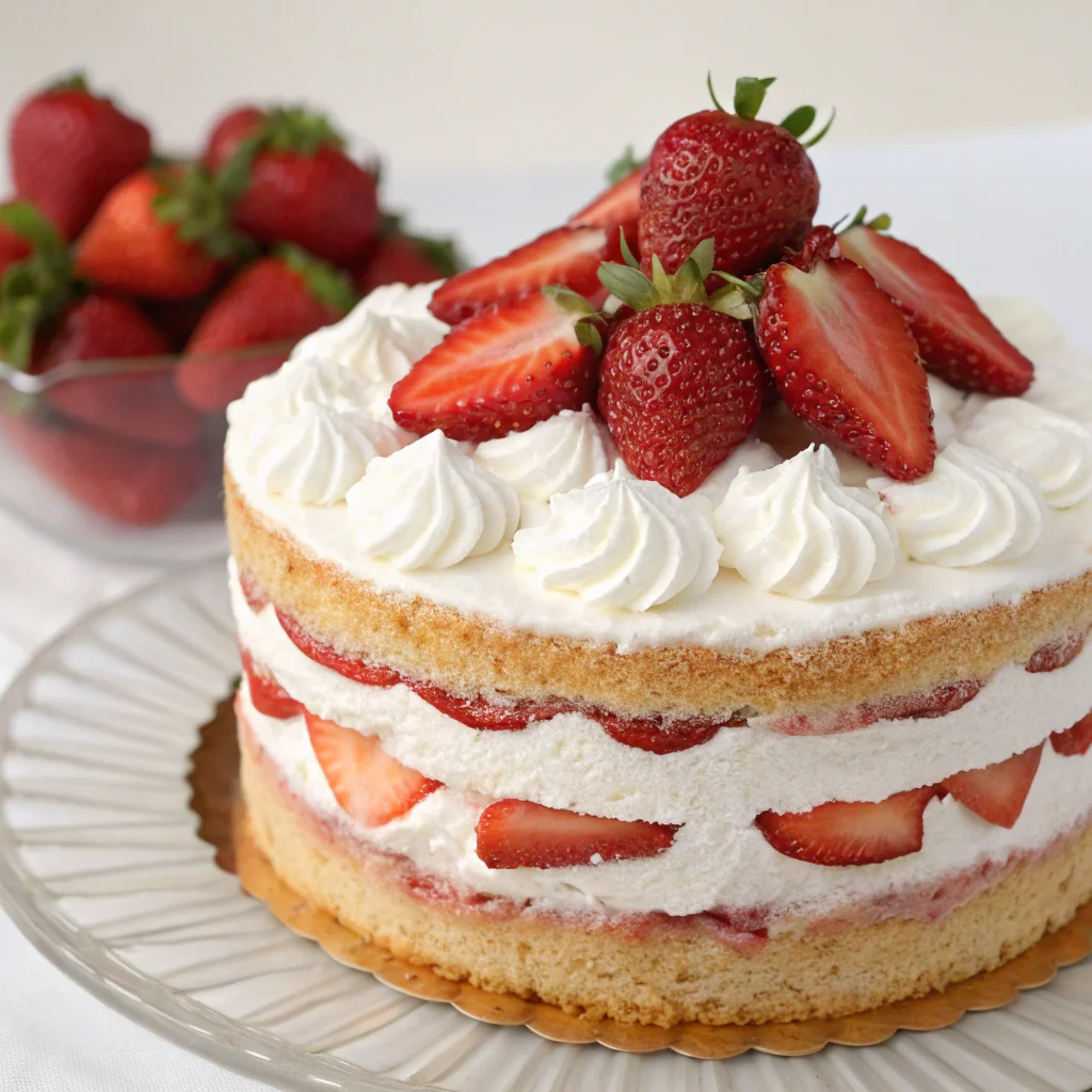 strawberry cake