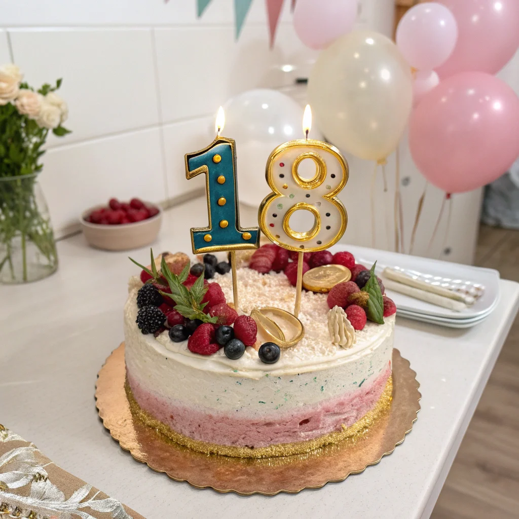 18th birthday cake