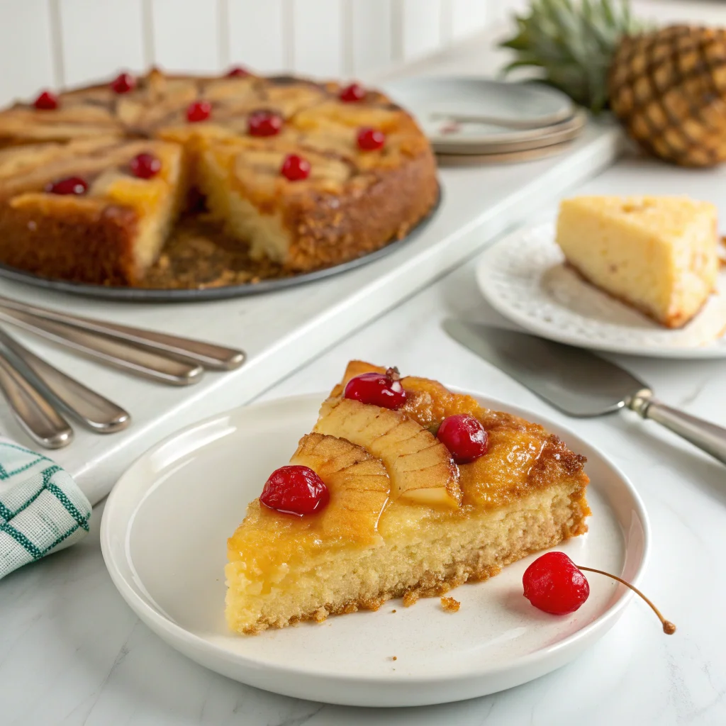 pineapple upside down cake recipe