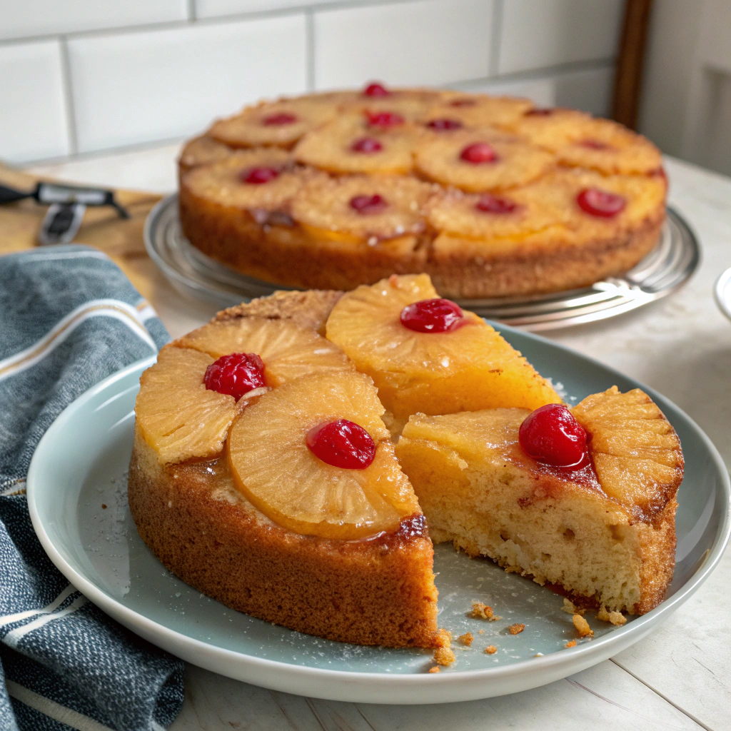 pineapple upside down cake recipe