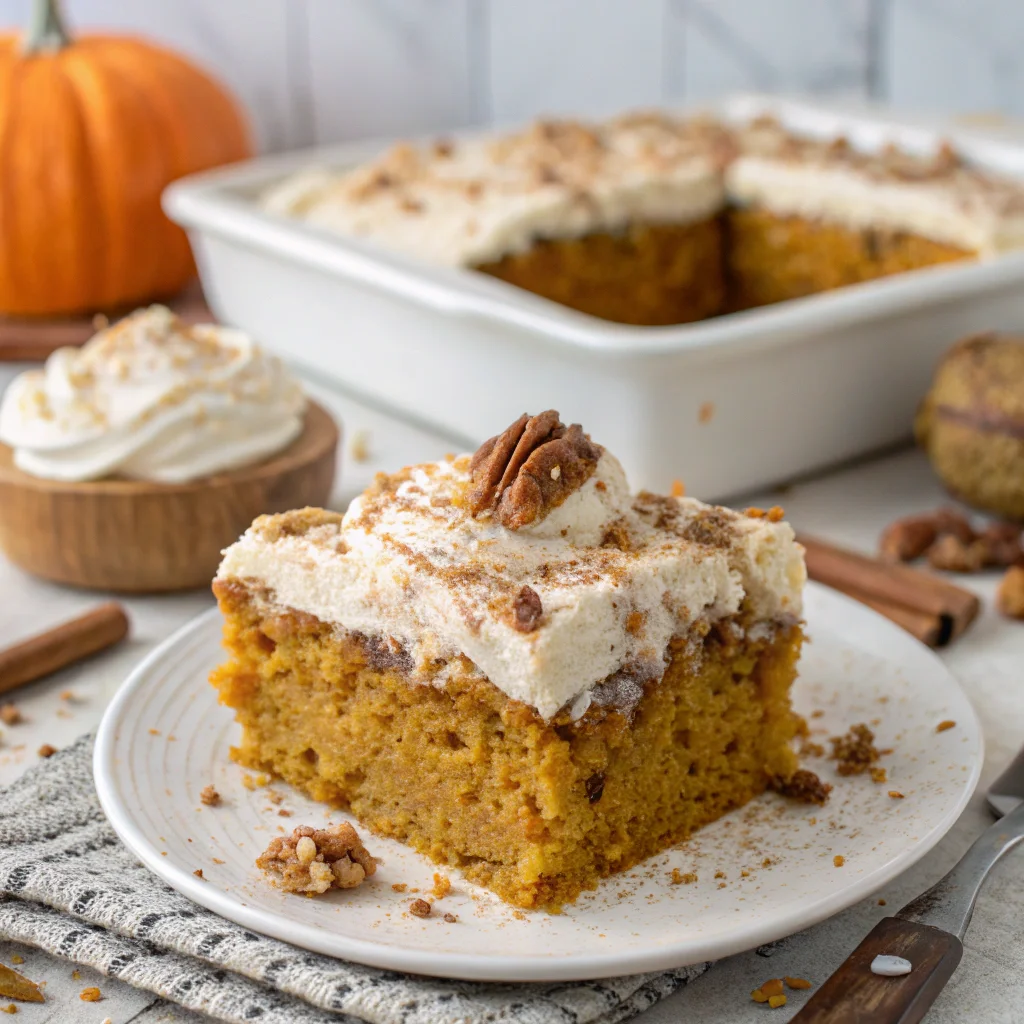 pumpkin dump cake recipe