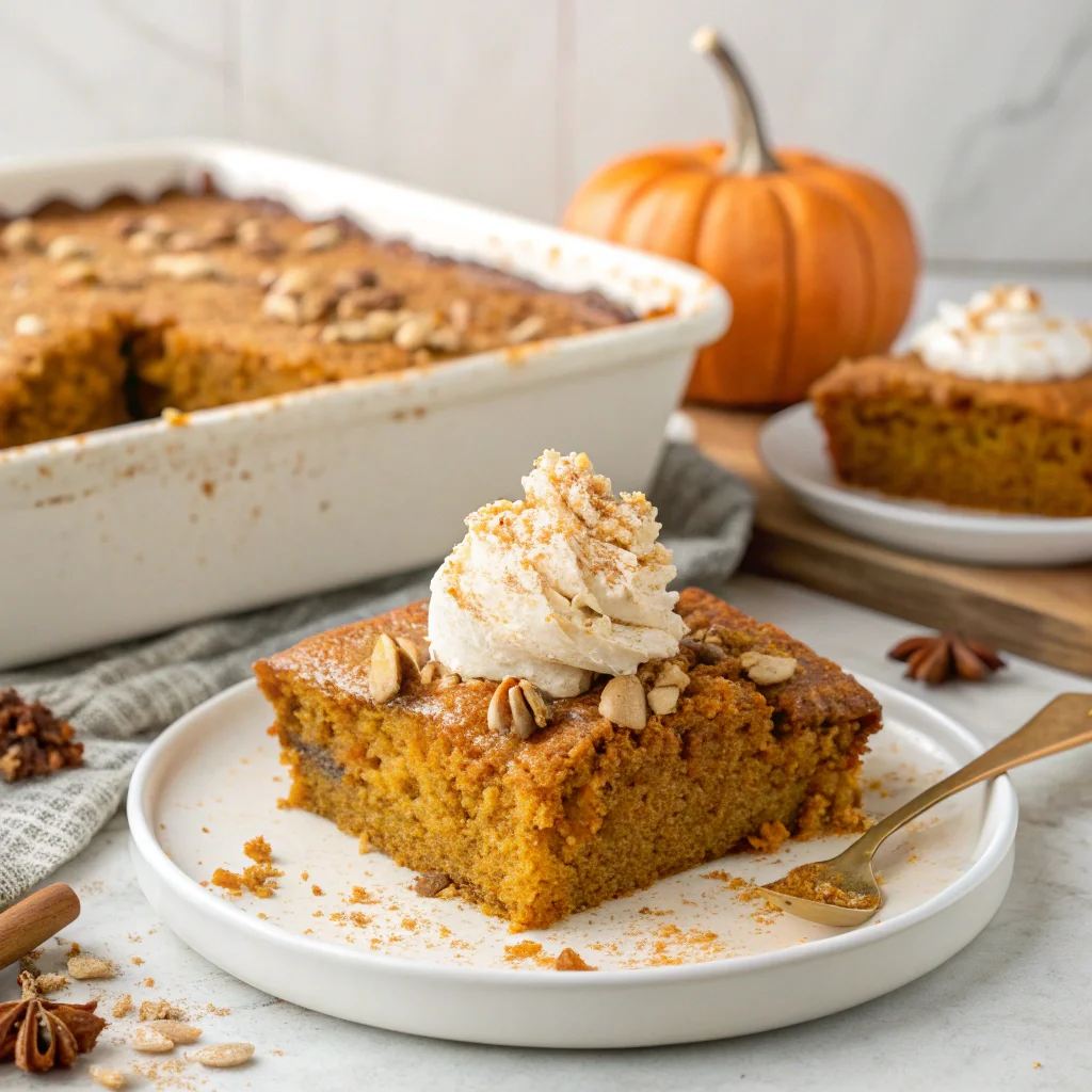 Pumpkin Dump Cake 1 pumpkin dump cake