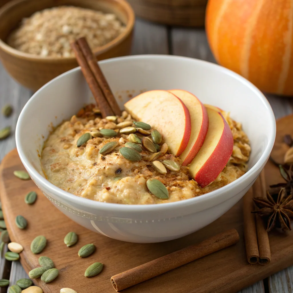 Pumpkin overnight oats