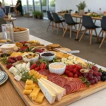 grazing board table for large group