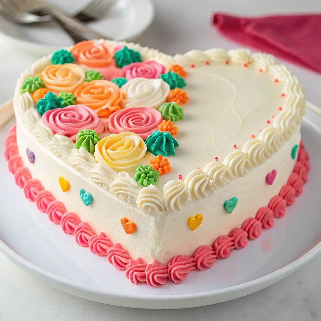 heart cake