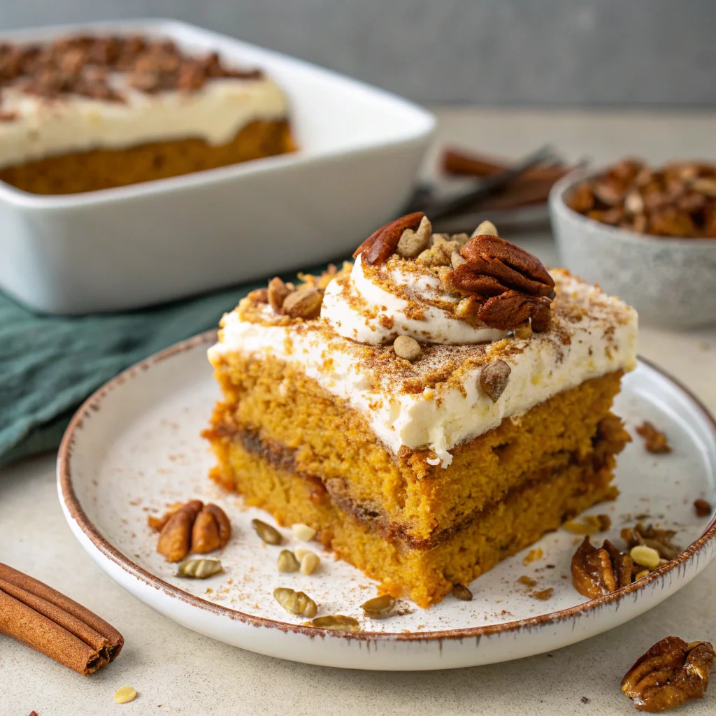 pumpkin dump cake recipe
