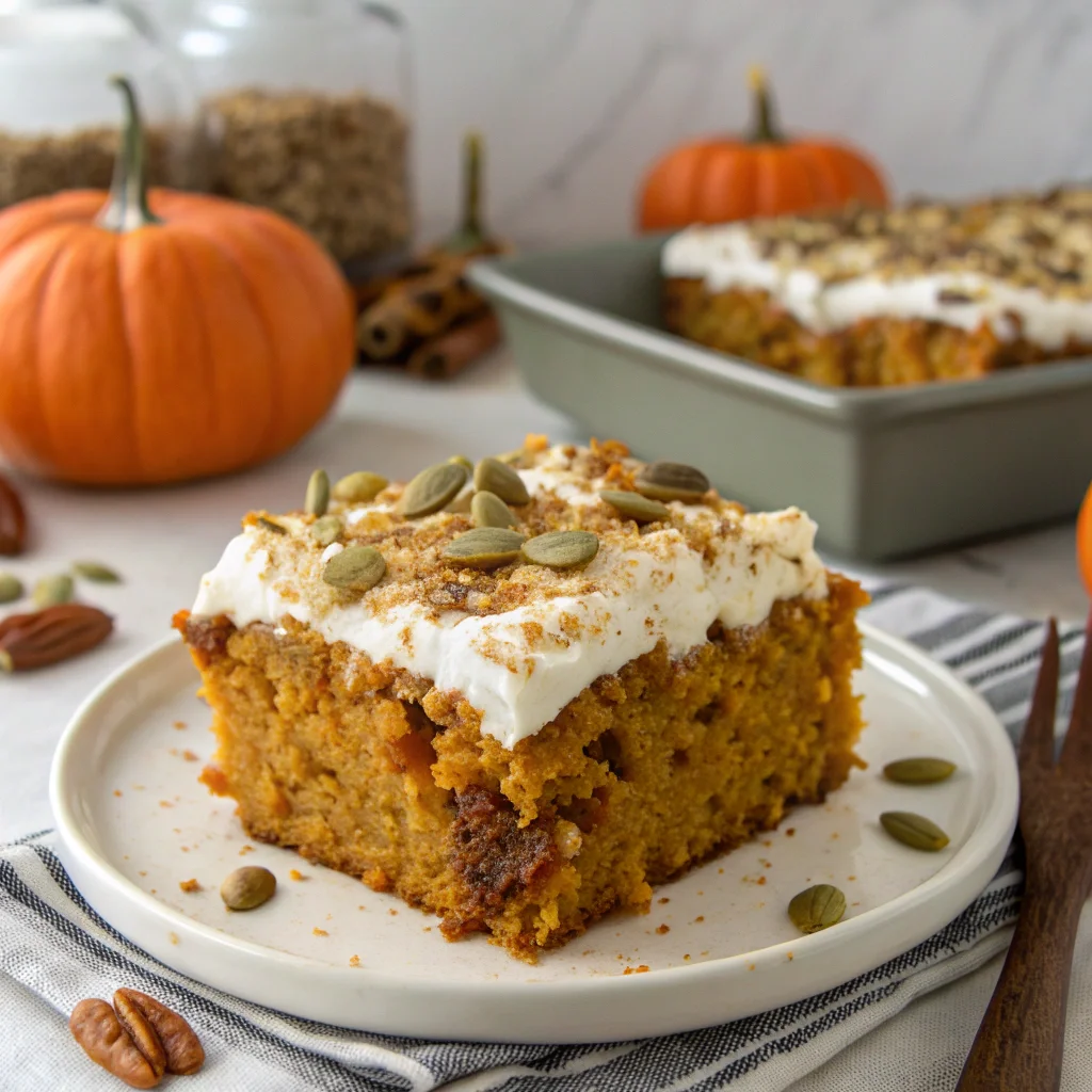pumpkin dump cake