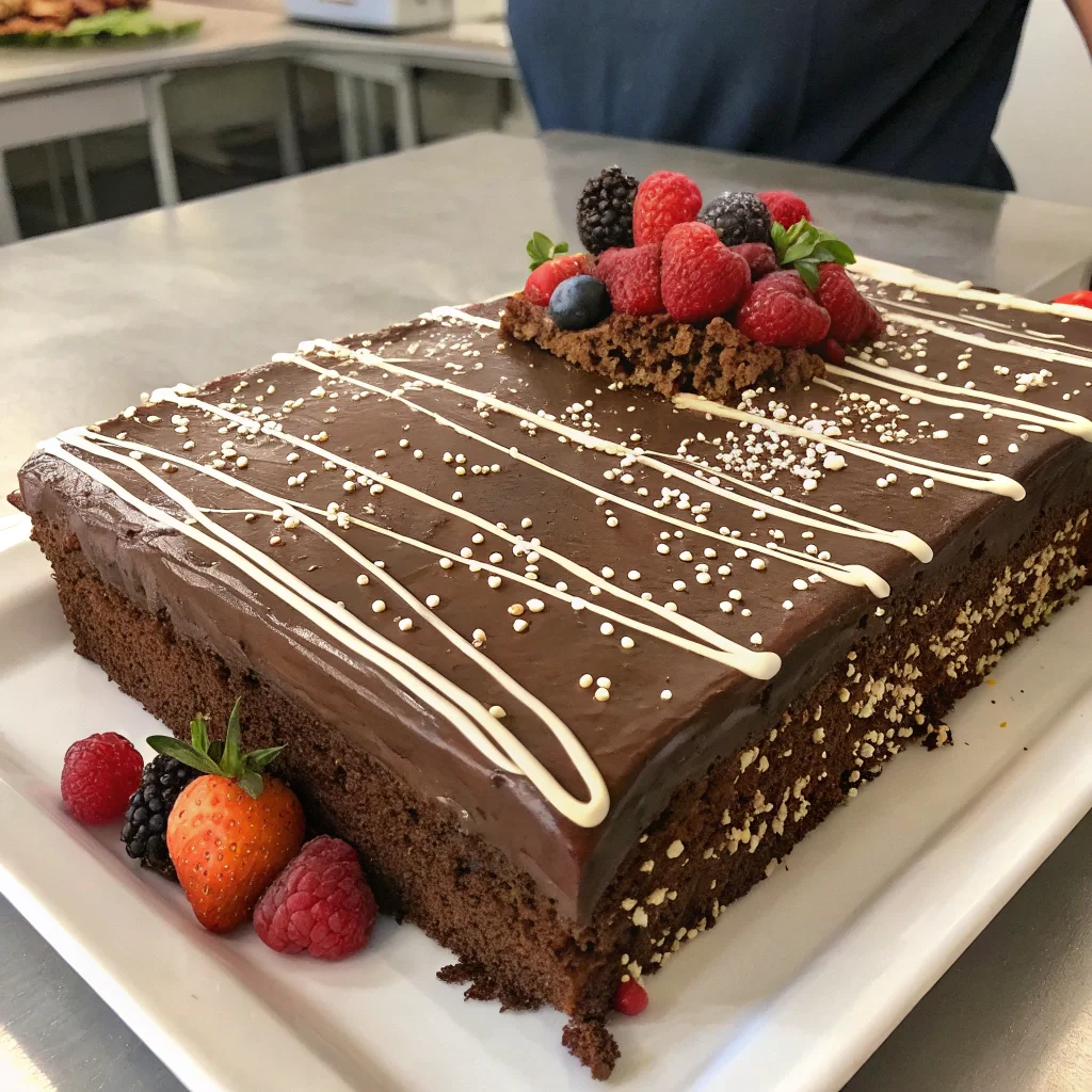 Texas Sheet Cake Recipe 1 texas sheet cake