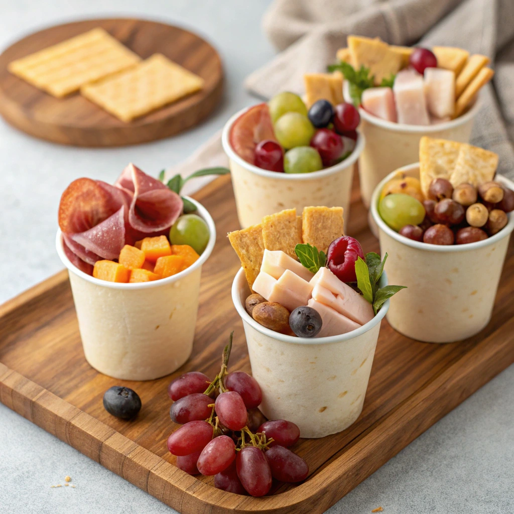 charcuterie cups appetizer board idea