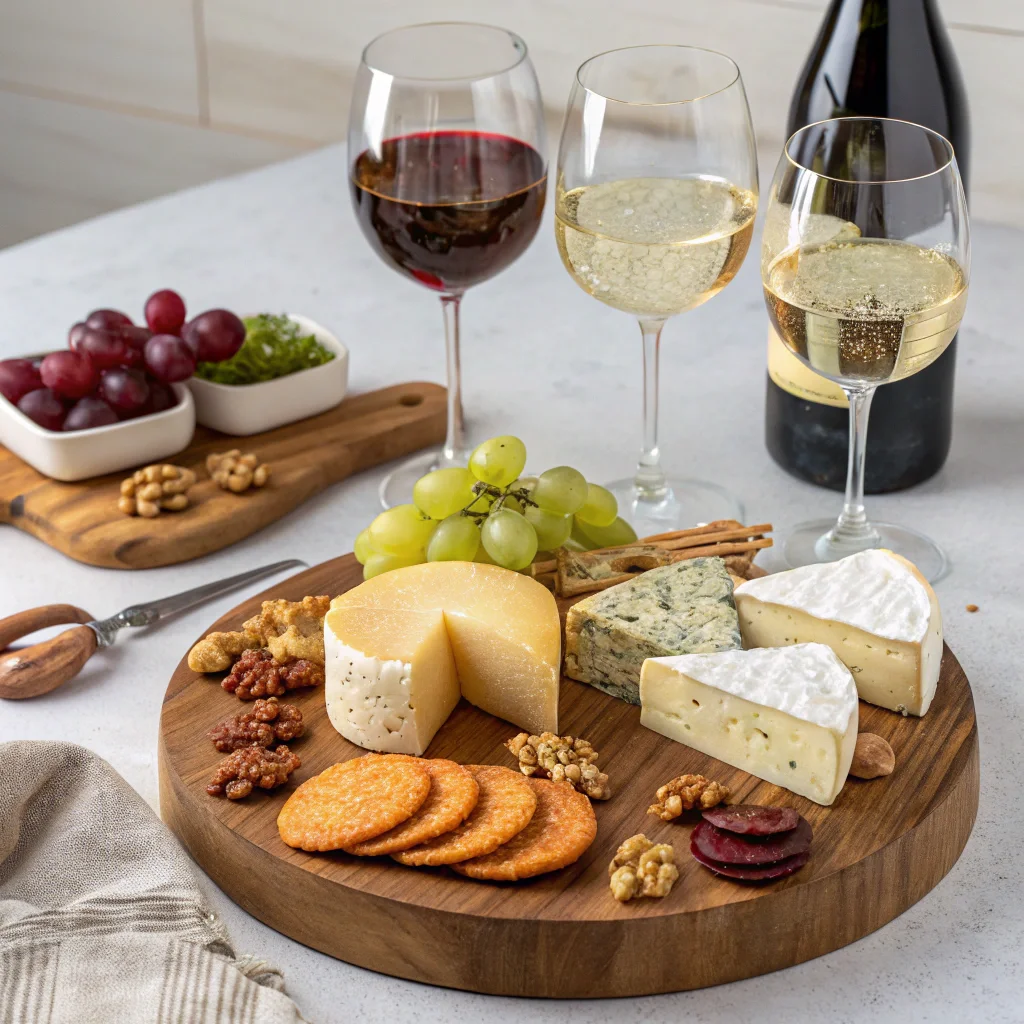 Cheese Board Pairing With Wine 1 cheese board pairing with wine