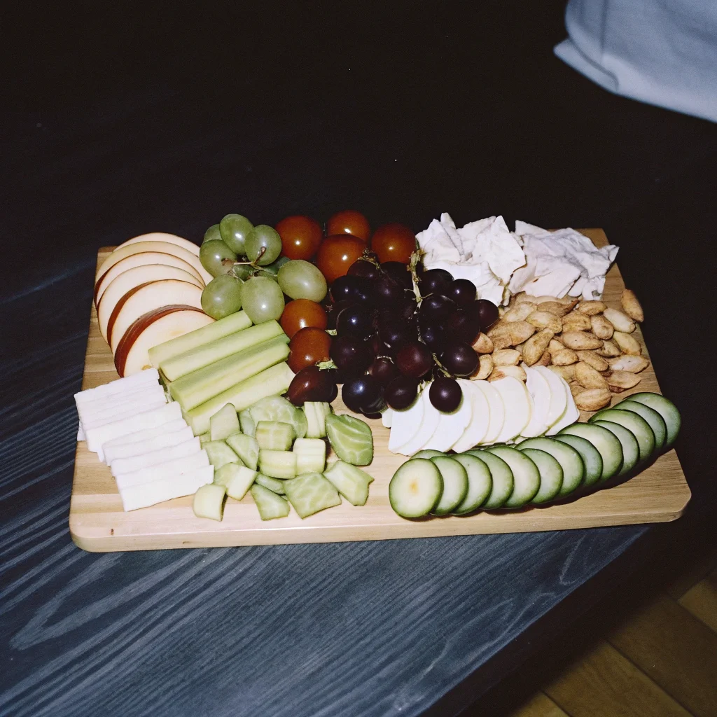 healthy charcuterie board light snacks